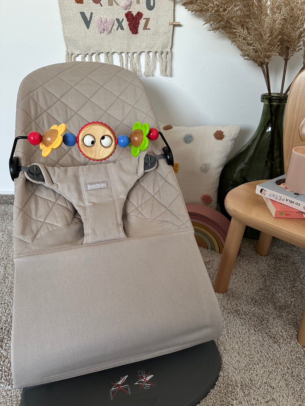 VÝHODNÝ SET Přenosná taška + Hrazdička Googly Eyes Color