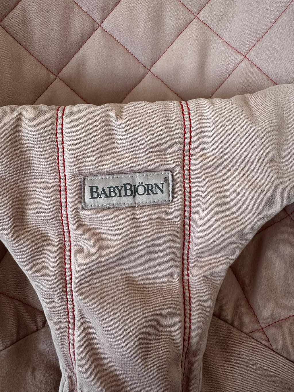 BabyBjörn potah Bliss Woven Old Rose