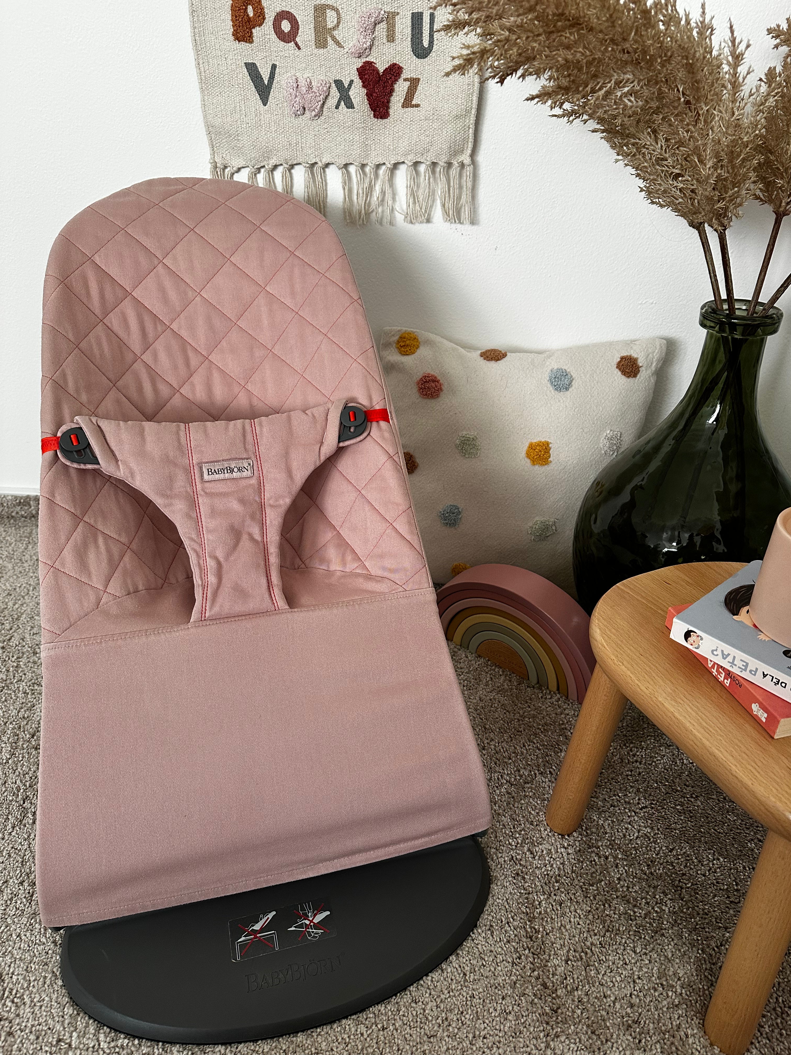 BabyBjörn potah Bliss Woven Old Rose